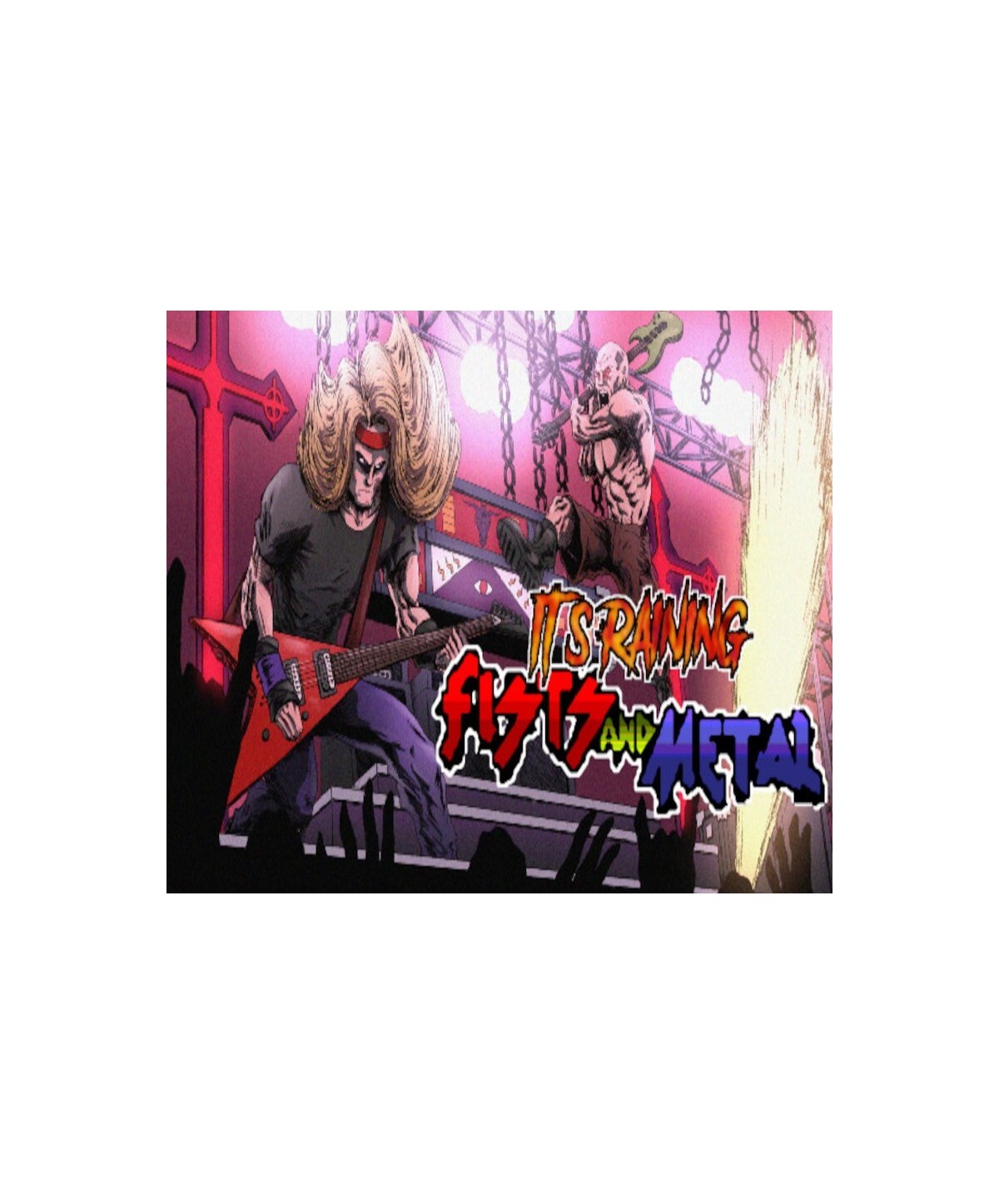 It s Raining Fists and Metal Steam Key GLOBAL